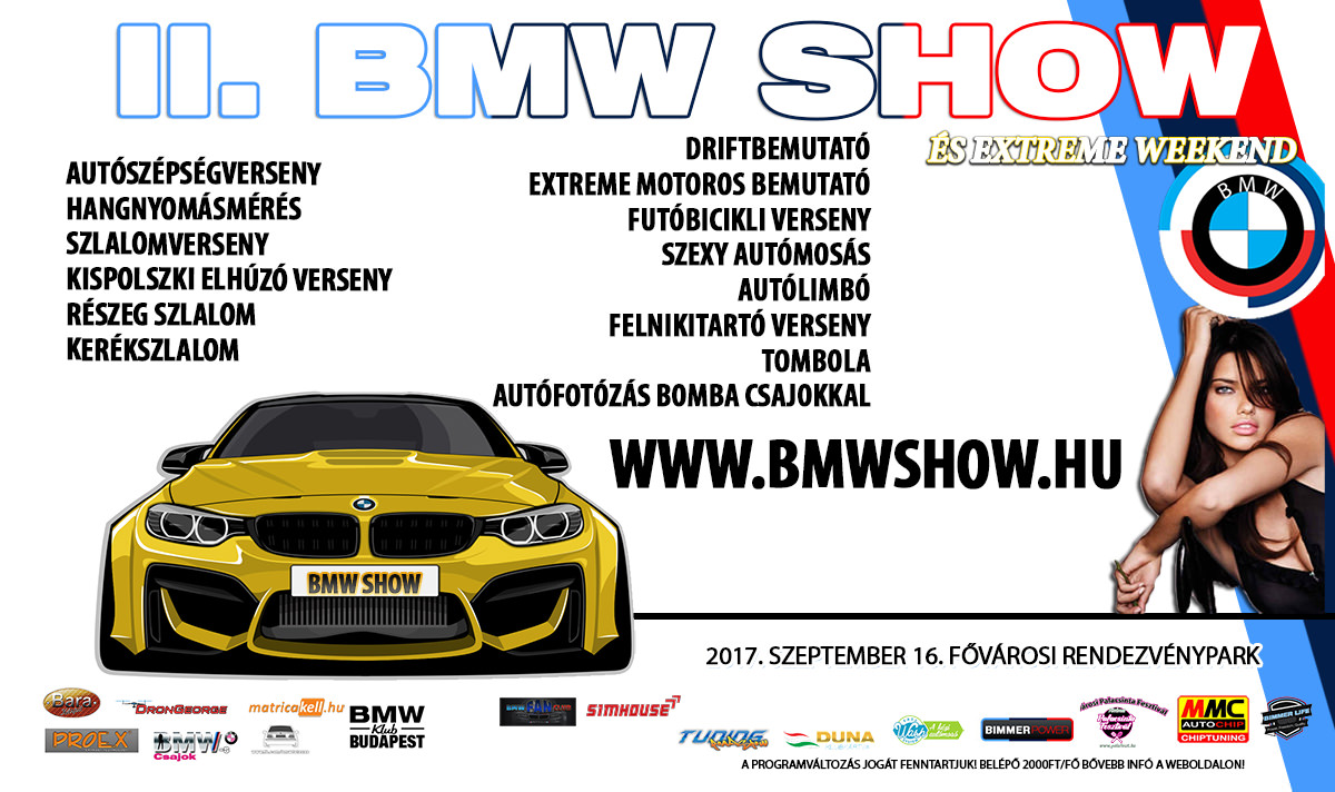 Részeg szlalom a II. BMW SHOW és Extreme Weekend-en